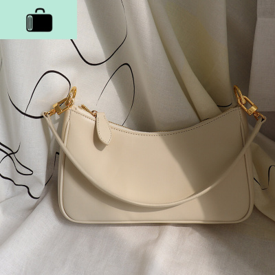 韩版小众中古包女2020夏季新款复古法棍包休闲百搭腋肩手提包NEW LAKE女士单肩包