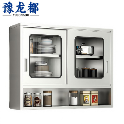 豫龙都不锈钢碗柜1m台