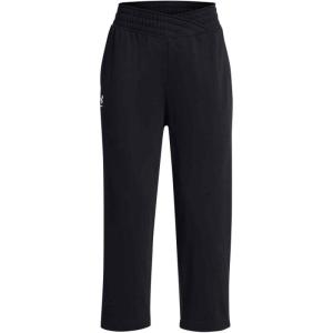 Under Armour女式运动裤轻质法绒弹性腰头交叉设计透气速干修身款