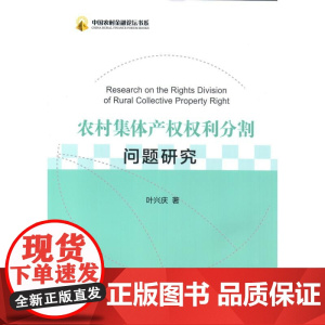 农村集体产权权利分割问题研究