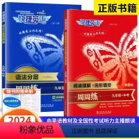 9年级+中考(全一册)语法分层+完形填空 第9版 2本 [正版]2024版 快捷英语初中七八九年级+中考英语听力+英语语
