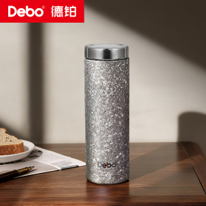 德铂Debo 保温杯纯钛99.9%高颜值便携高端水杯纯钛便携款260ml DEP-942
