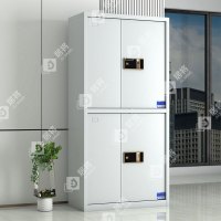 居将 钢制保密柜密码文件柜保密档案资料柜 常规通双节指纹锁