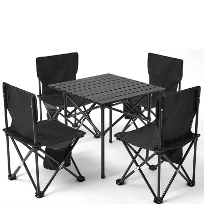 芙瑞塔户外桌椅方桌+四椅51*51*50cm套