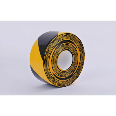 黑黄斑马纳米PVC耐磨耐压胶带黑黄斑马30米*50mm*1.3mm