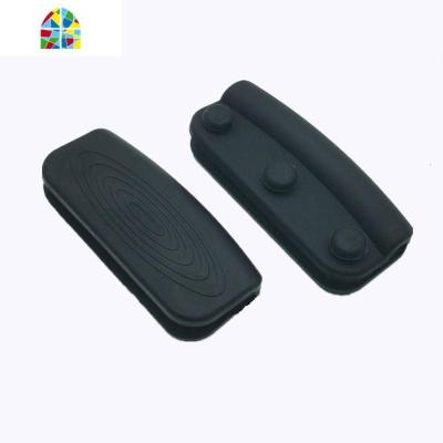 `锅具铝锅双耳防烫手柄套家用隔热锅把手锅耳硅胶垫手柄配件端新 FENGHOU 橙色一对锅具配件