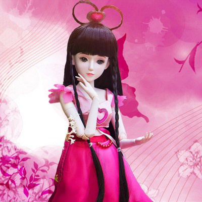 精灵梦叶罗丽娃娃素白60厘米夜萝莉冰公主毒娘娘仙子版白光莹王默-2衣1鞋正版60CM礼盒-送梳妆6件套