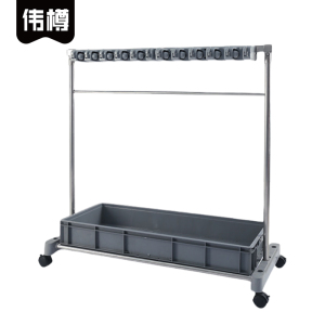 伟樽拖把架双排20挂24钩100*46*100cm个