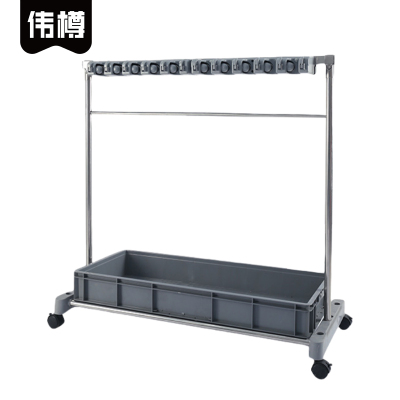 伟樽拖把架双排20挂24钩100*46*100cm个
