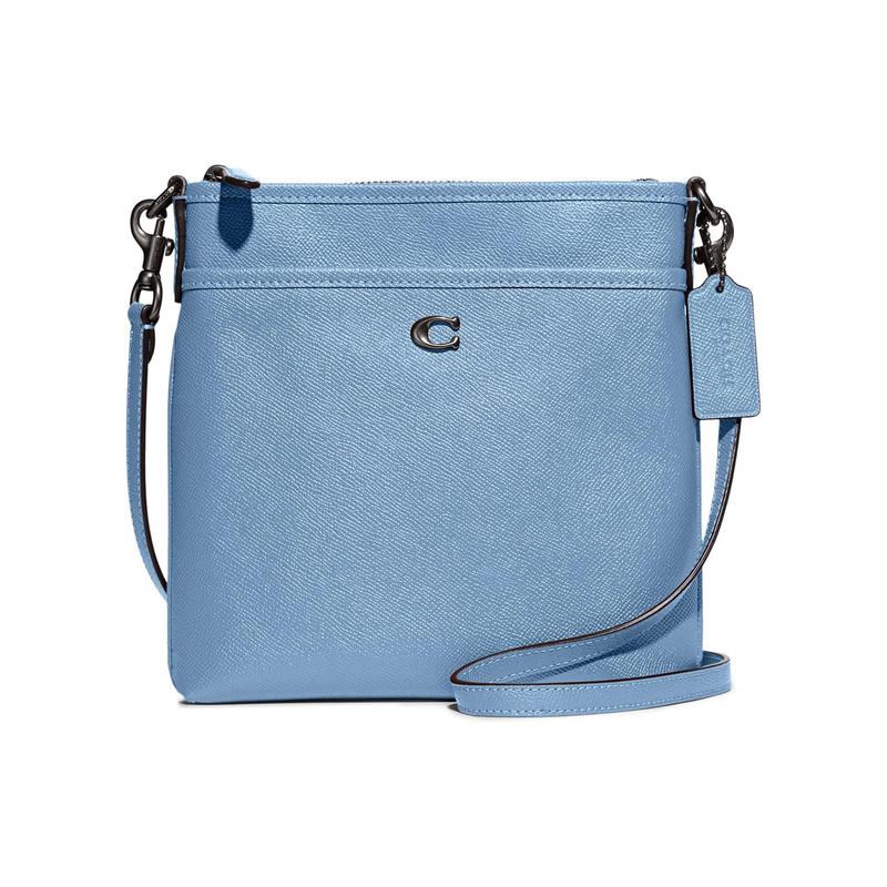 蔻驰(coach) cross grain十字纹皮革 kitt 时尚百搭 简约休闲女士单肩