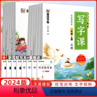 语文 一年级下 [正版]2024版墨点字帖小学生同步写字课一二三四五六年级下册人教版荆霄鹏书123456年级字帖人教版墨