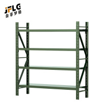 苏宁 金菲罗格 办公家具 军绿色钢制重型器材仓储货架 W1500*D500*H2000承重500KG