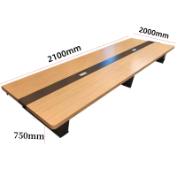 沃灏(wohao)会议桌洽谈桌2100*2000*750mm