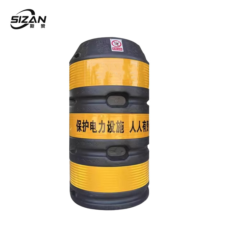 斯赞 电线杆防撞桶警示桶 100cm*65*36cm 个