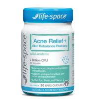 Life Space 益倍适净颜益生菌胶囊30粒 澳洲原装进口 添加乳铁蛋白 守护皮肤健康 专研配方效期到26.10