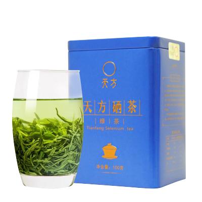 天然含硒-2021年新茶春茶天方硒茶茶叶100g特级II硒茶石台硒茶绿茶明前茶叶