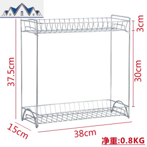 子厨房用品油盐酱醋收纳置物架放调味酱油瓶罐架落地储物架 三维工匠 A款调味架