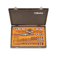 百塔(Beta) 446/C30 公制铬钒钢丝锥,板牙组套