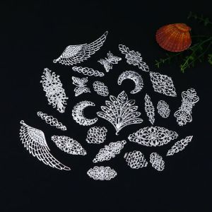 维诺亚保色发簪主体称斤古风发簪diy材料包汉服头饰配件金属花片花蕊芯