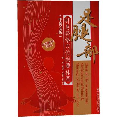 正版新书]足腿部针灸经络穴位按摩挂图刘娅玲 等编著97875345
