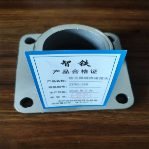 智铁 法兰阳端快速接头 ZT50-120 个