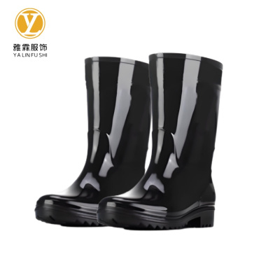 雅霖服 耐酸碱中筒雨鞋YL-YX82005 双