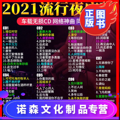 车载CD碟片DJ劲爆重低音歌曲2021抖友cd流行音乐汽车中文无损车用