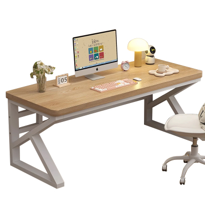 中豫鑫泽ZYXZ5040225 实木电脑桌台式书桌卧室家用办公桌 1.2米原木色