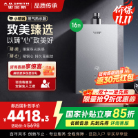 AO史密斯新品小体积16升精钢燃气热水器[小精钢EC5]静音 持久恒温 天然气 JSQ31-EC5