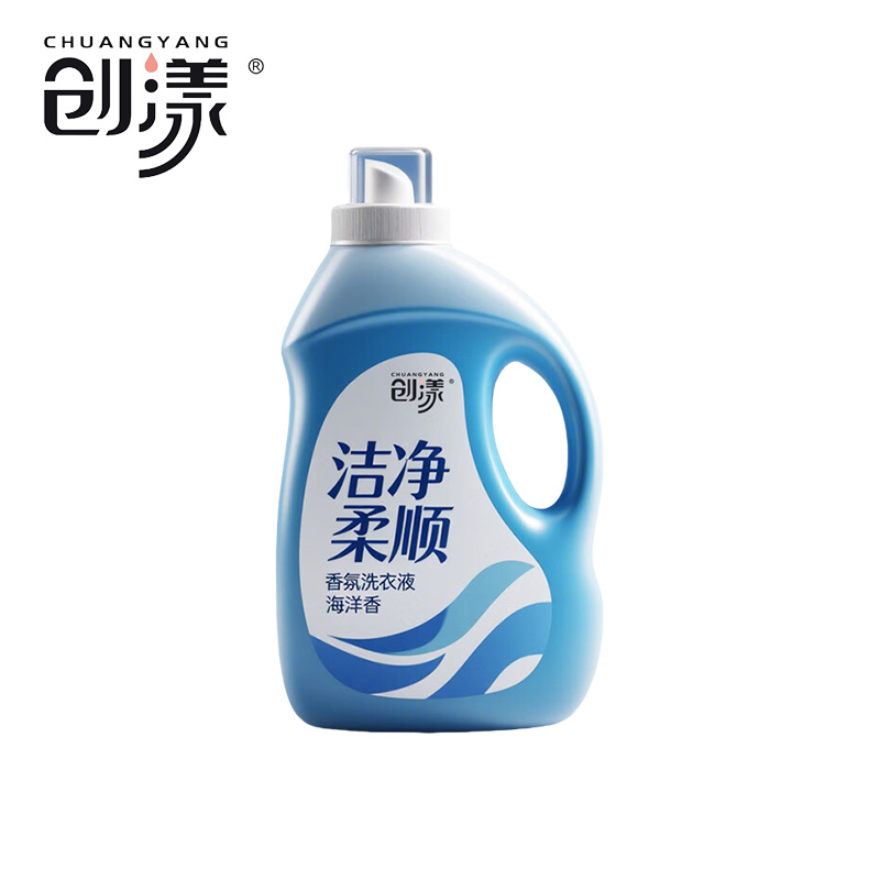 创漾CN3037 洁净柔顺香氛洗衣液海洋香1kg