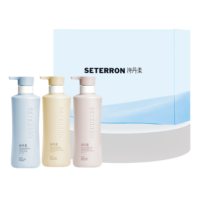 诗丹柔SETERRON植萃润泽三件套蓝色礼盒L1