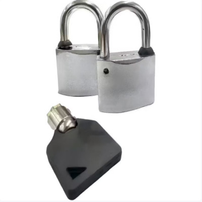 鼎鑫实业DX-55 35mm20mm单通合金通开 挂锁 银色1把