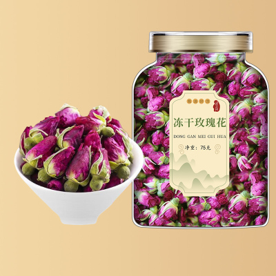 沈之问冻干玫瑰花茶平阴干玫瑰花泡茶食用重瓣玖瑰过节礼物送老师