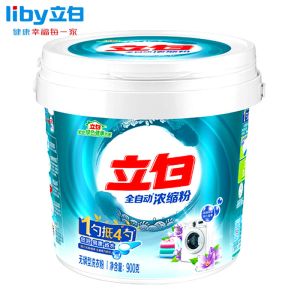[立白][1.8斤]桶装低泡厂家 浓缩桶装900克一桶