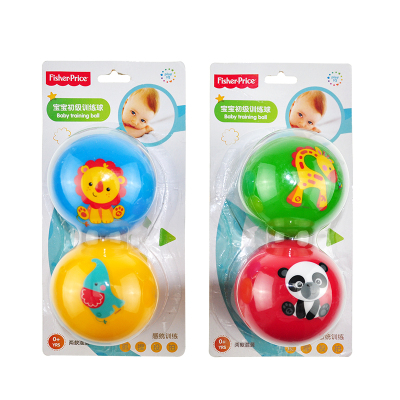 费雪（FisherPrice）儿童玩具球宝宝初级训练球手抓球弹力拍拍球捏捏叫F0903