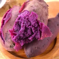 [西沛生鲜]新鲜紫薯 地瓜蔬菜 软糯香甜 净重5斤 大果 单果400-750g