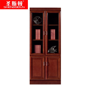 圣斯顿B-2005油漆二门更衣柜900*420*2000mm红胡桃色