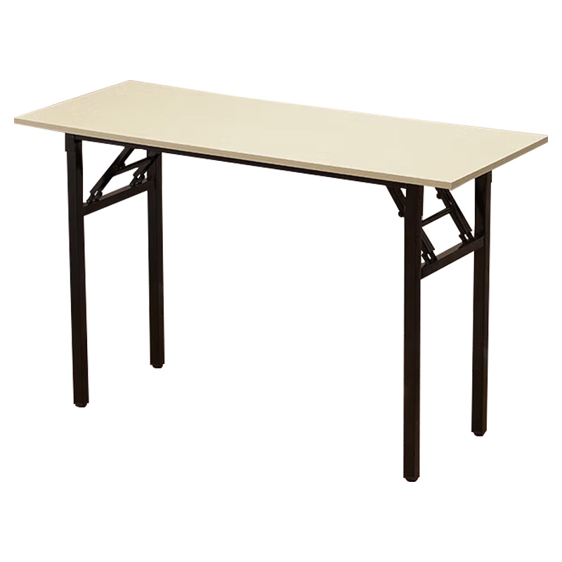 臻远 ZY-ZDZ-003 简易折叠桌长方形培训桌 白橡色单层 1200*600*750