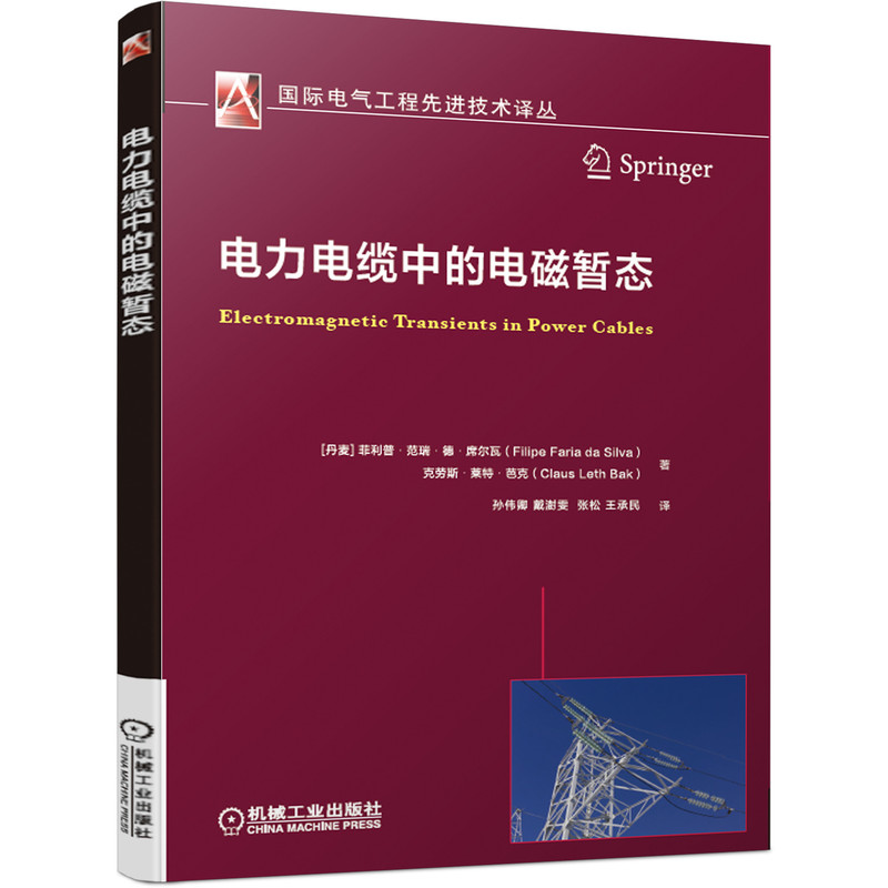 音像电力电缆中的电磁暂态/国际电气工程技术译丛