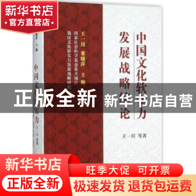 正版 我国文化软实力发展战略研究(上)-中国文化软实力发展战略综