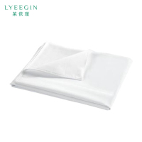 莱依瑾 LYEEGIN 白色贡缎被套 210*245cm 套