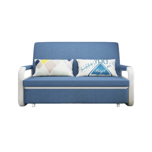 易企采 1.5米折叠两用沙发床 多功能沙发床 可折叠小户型客厅卧室两用午休办公室沙发床 56*160*90cm 1.5米