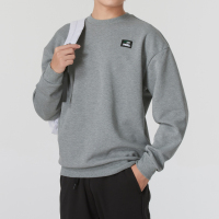 Puma彪马男子新款休闲针织卫衣圆领套头衫628144-01 ZP