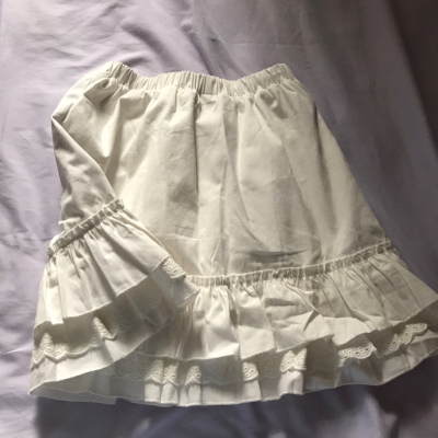 暖青汇春款仙女学生韩版软妹可爱高腰荷叶边蛋糕蕾丝短裙百褶半身裙