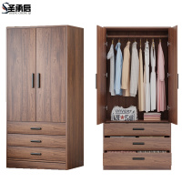 圣承启挂衣柜2门台