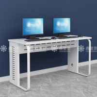 鑫星奈 钢架电脑桌培训桌机房电脑桌学习桌课桌 双人位M款