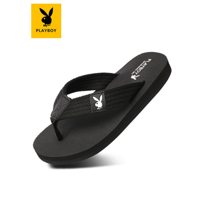 精选特卖厂家直营-花花公子拖鞋2020夏季人字拖室外沙滩凉拖韩版防滑夹角凉鞋男