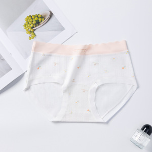 [A类棉]印花棉质女士内裤 温柔小碎花内裤女 无痕三角内裤女士
