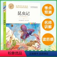 昆虫记 [正版]昆虫记三年级下册必读课外阅读书籍法布尔原著完整版老师二四五六年级语文快乐读书吧儿童人民教育人民文学世界名