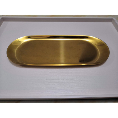 酒店锤纹玻璃漱口杯米魁创意刷牙杯简约牙刷杯家用洗漱杯北欧情侣口杯两位金属杯托尺寸23*9.4cm